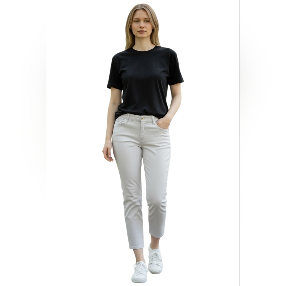 Tommy Bahama NWT Kira Cay City Pant Size 12 White Island Zone Retail $138